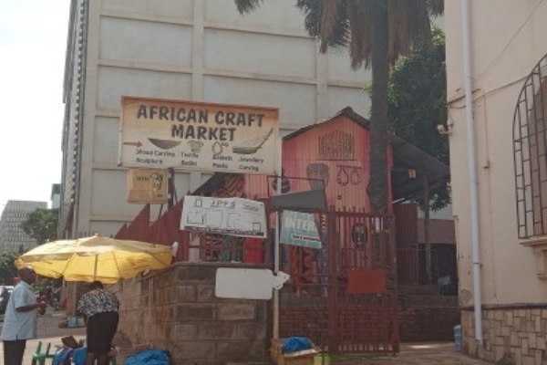 African Craft Market. Uganda.