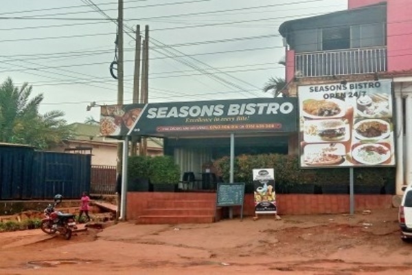Seasons Bistro Restaurant Kisaasi.