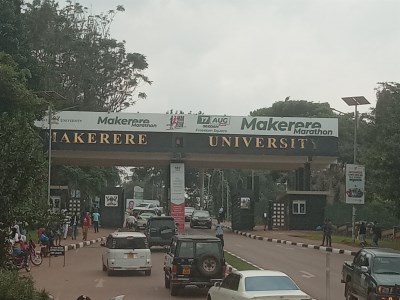 The Makerere University Main Gate.